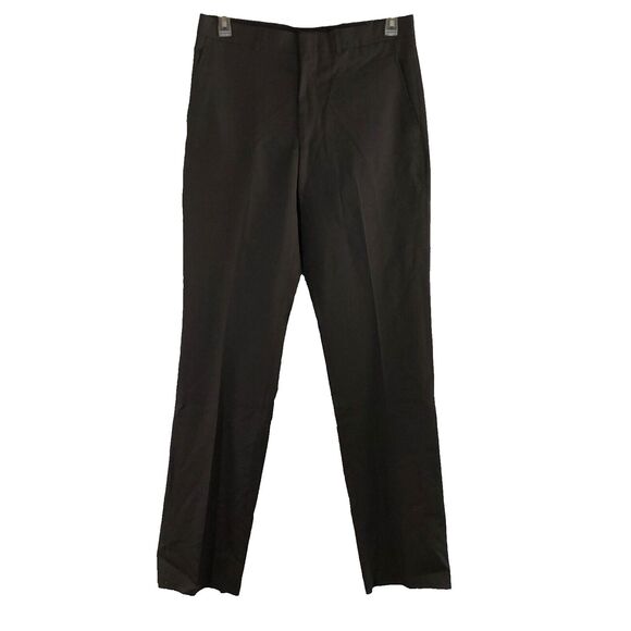 Kenneth Cole Suit Dress Pants Mens W34 Olive Green 100% Wool Flat Front NWT - Picture 1 of 10